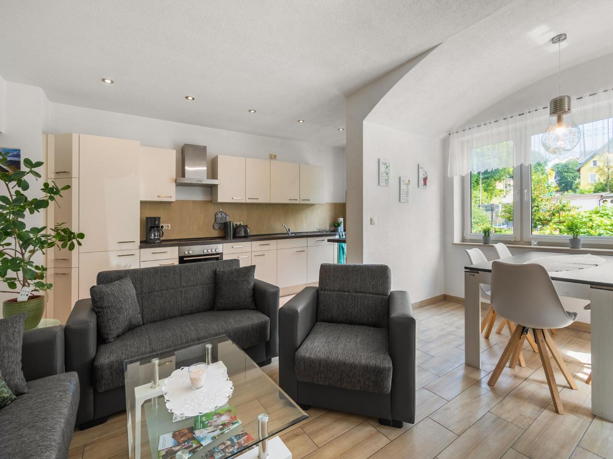 Modern Apartment In Sebnitz With A Terrace In Sebnitz Buitenkant foto